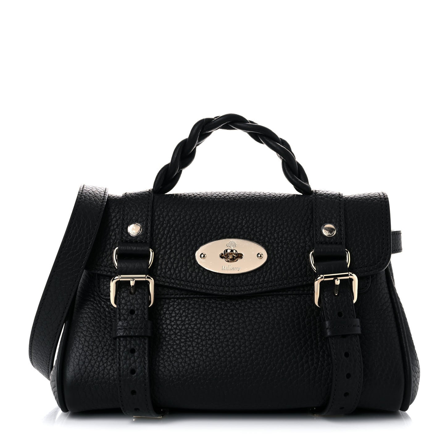 Heavy Grain Mini Alexa Black