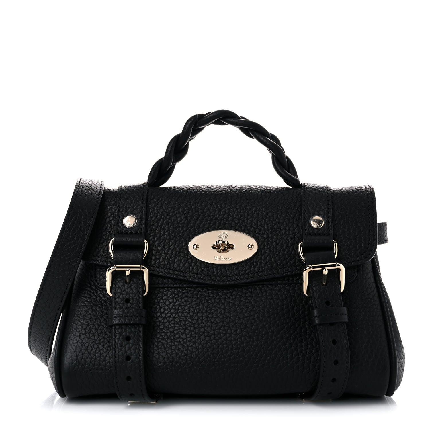 Mulberry Heavy Grain Mini Alexa Black 1 of 14