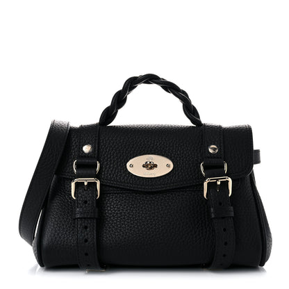 Mulberry Heavy Grain Mini Alexa Black 1 of 14