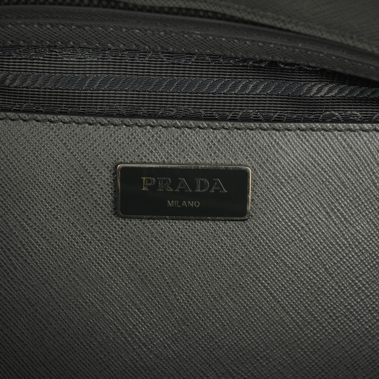 Prada Saffiano Large Galleria Double Zip Tote Marmo 6 of 8