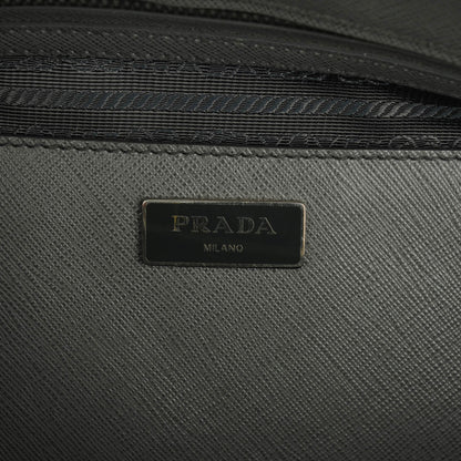 Prada Saffiano Large Galleria Double Zip Tote Marmo 6 of 8