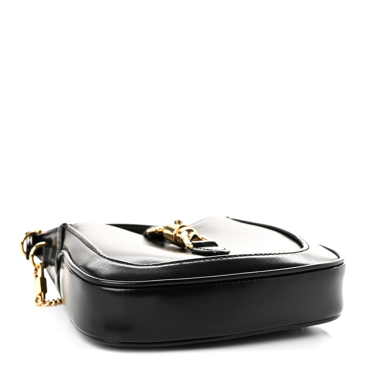 Boarded Dyana Lux Calfskin Nano Jackie 1961 Hobo Black