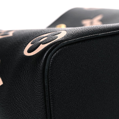 Louis Vuitton Empreinte Monogram Giant Neonoe MM Black Beige 12 of 14