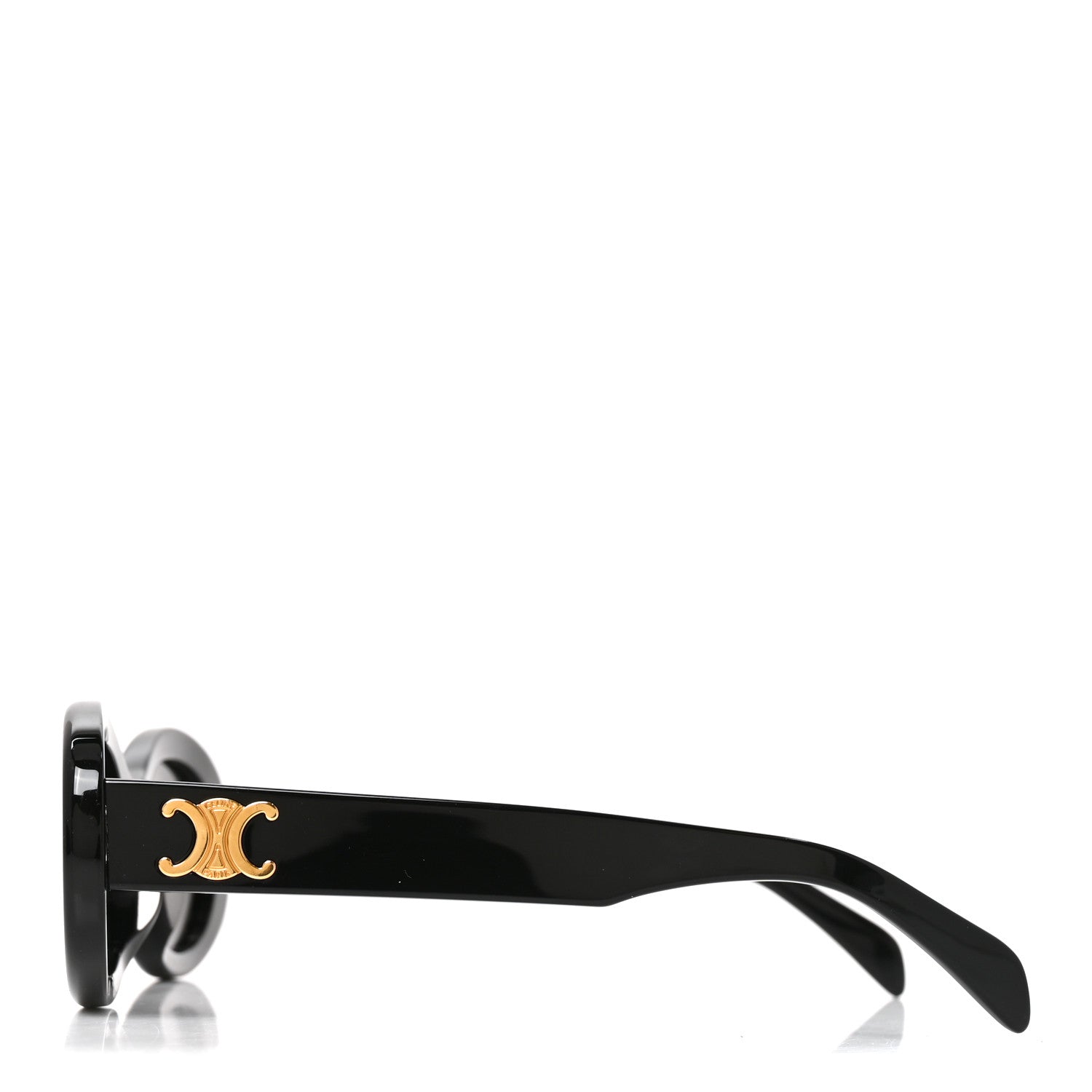 Celine Acetate Triomphe 01 Sunglasses CL 40194U Black 3 of 7