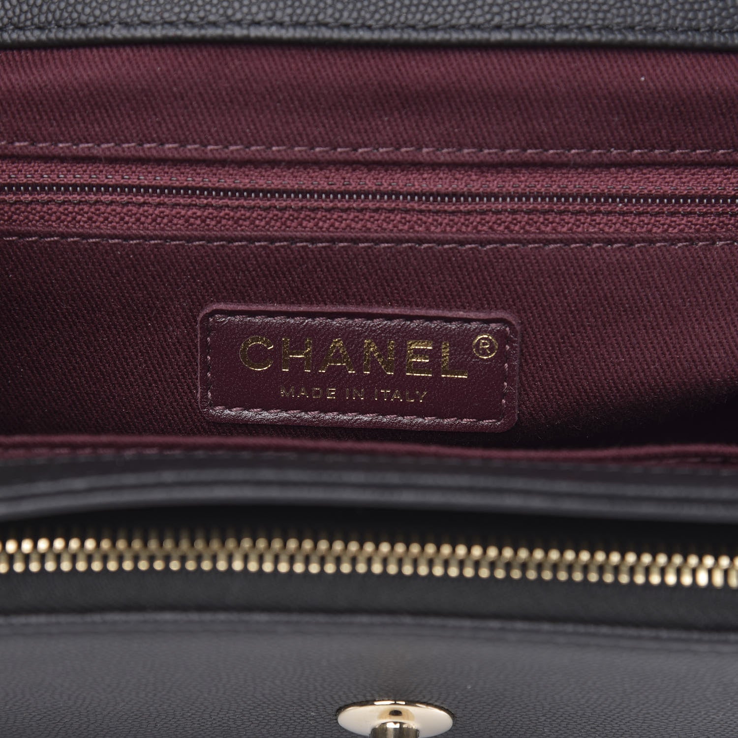 Chanel Caviar Quilted Mini Business Affinity Flap Black 6 of 12