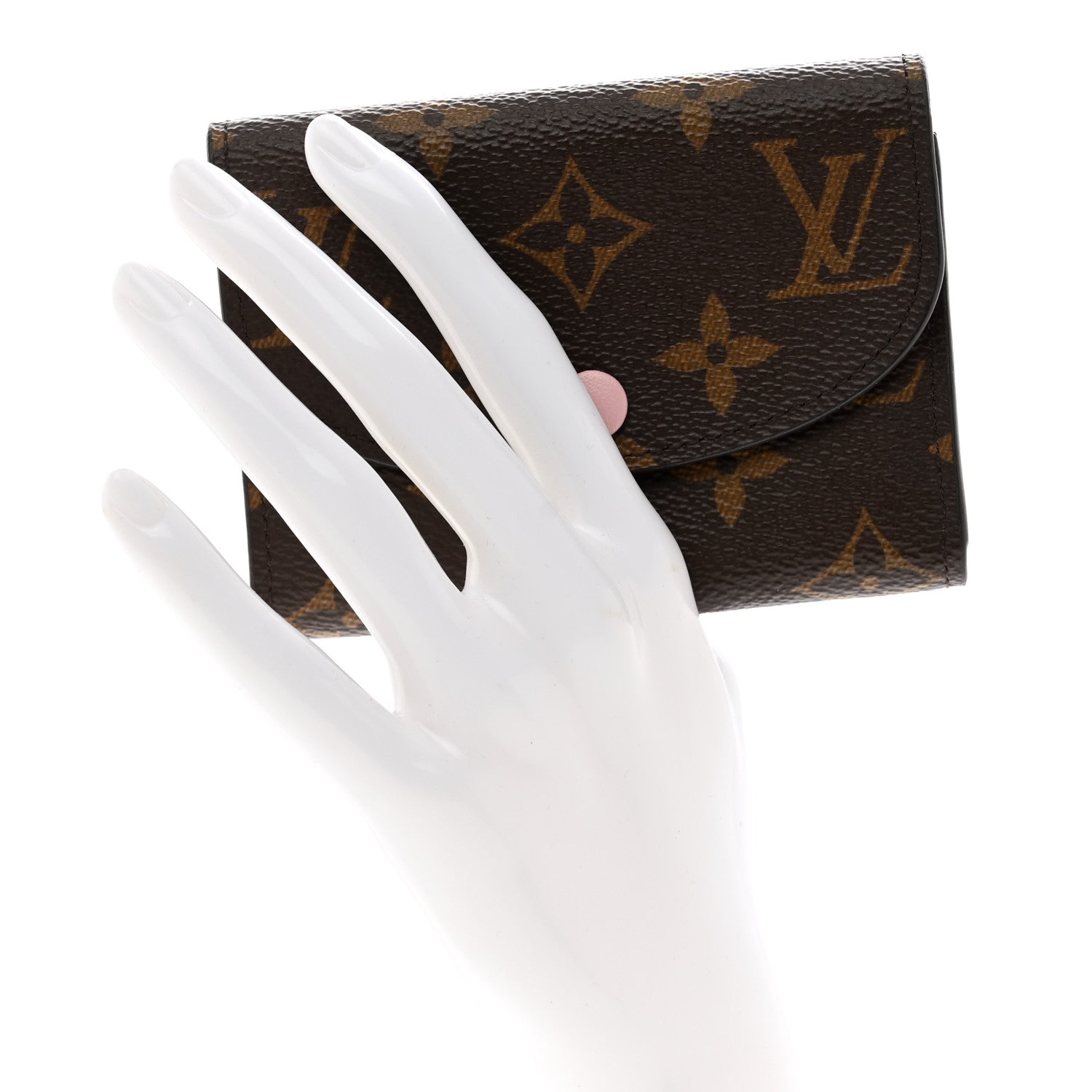 Louis Vuitton Monogram Rosalie Coin Purse Rose Ballerine 2 of 7