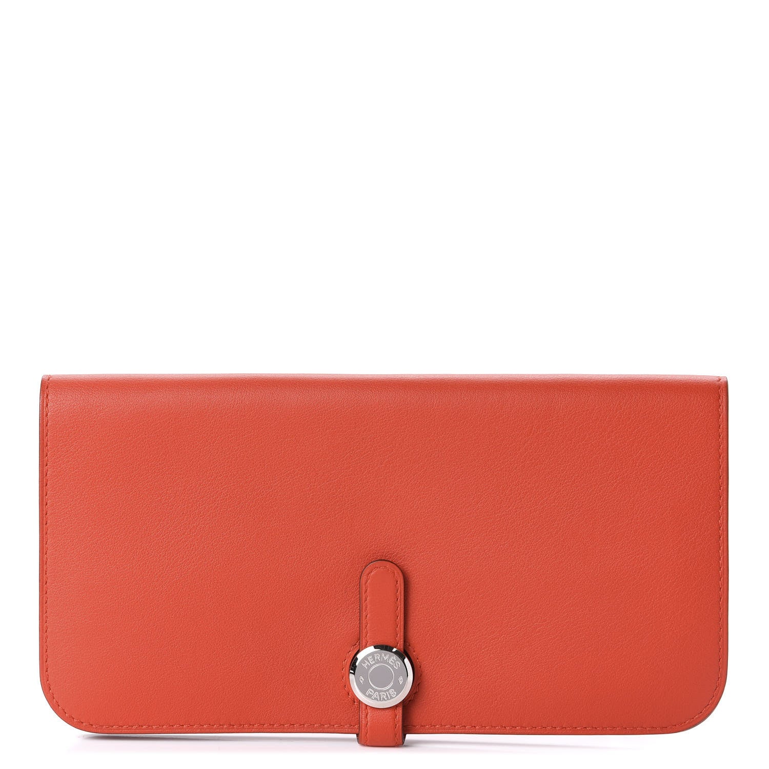 Hermes Evercolor Dogon Recto Verso Wallet Capucine 1 of 11