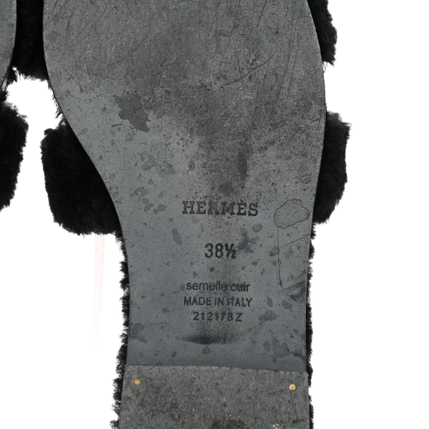 Woolskin Oran Sandals 38.5 Black