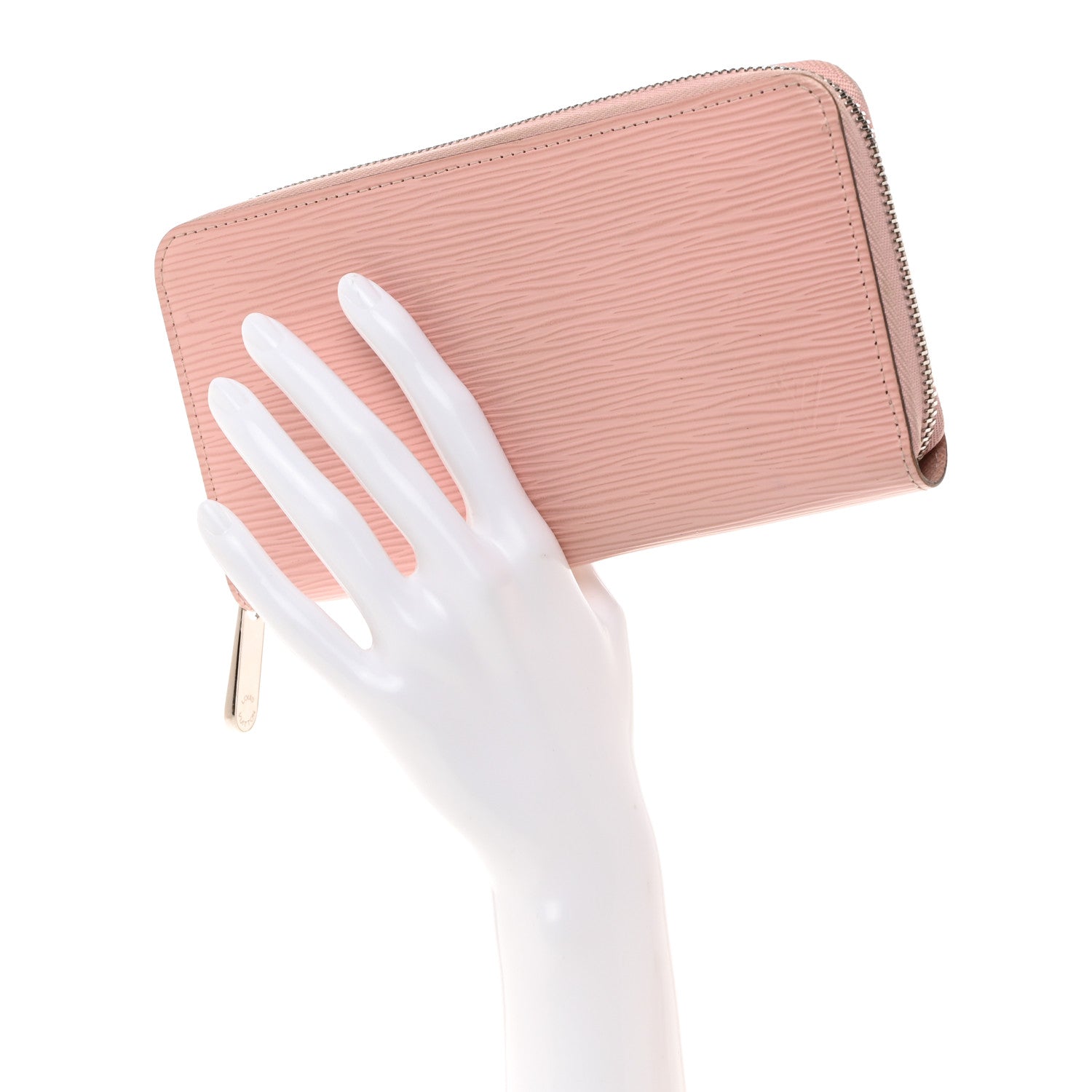 Louis Vuitton LOUIS VUITTON Epi Zippy Wallet Rose Ballerine 2 of 7