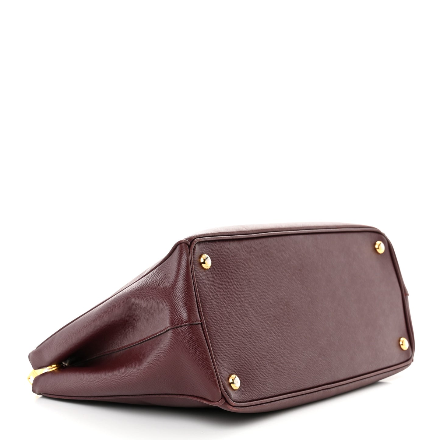 Saffiano Vernice Medium Galleria Double Zip Cerise