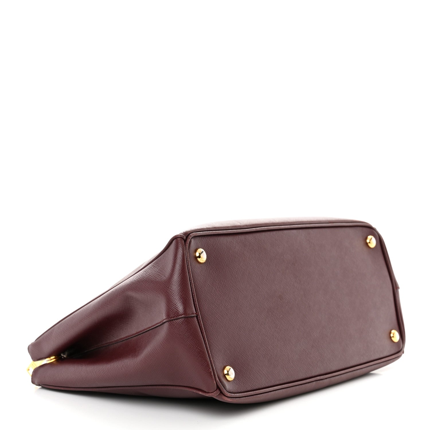 Prada Saffiano Vernice Medium Galleria Double Zip Cerise 4 of 25