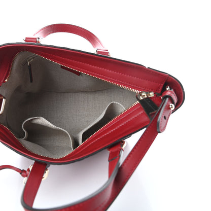 Gucci Microguccissima Small Bree Tote Red 5 of 10