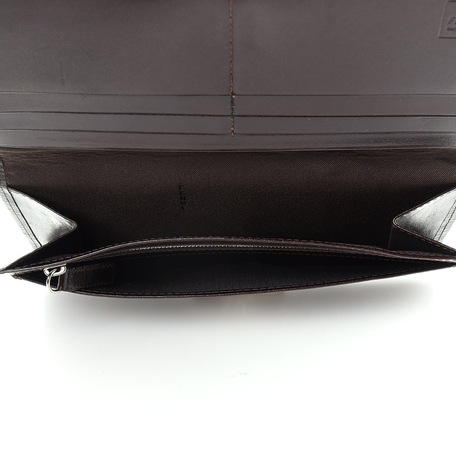 Fendi Zucca Continental Wallet Tobacco 5 of 7