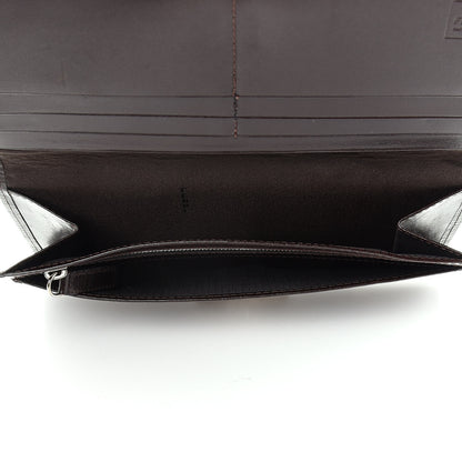 Fendi Zucca Continental Wallet Tobacco 5 of 7