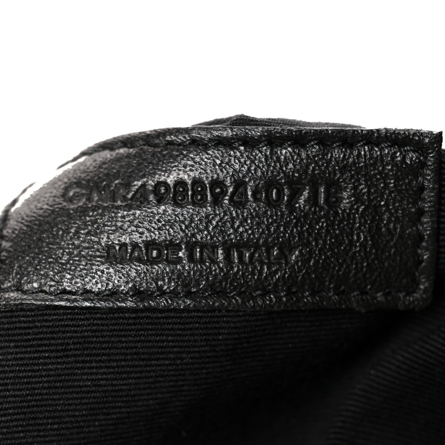 Saint Laurent Crinkled Calfskin Matelasse Monogram Medium Niki Chain Satchel Fog 7 of 10