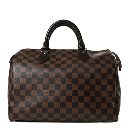 Louis Vuitton Damier Ebene Speedy 30 1 of 16