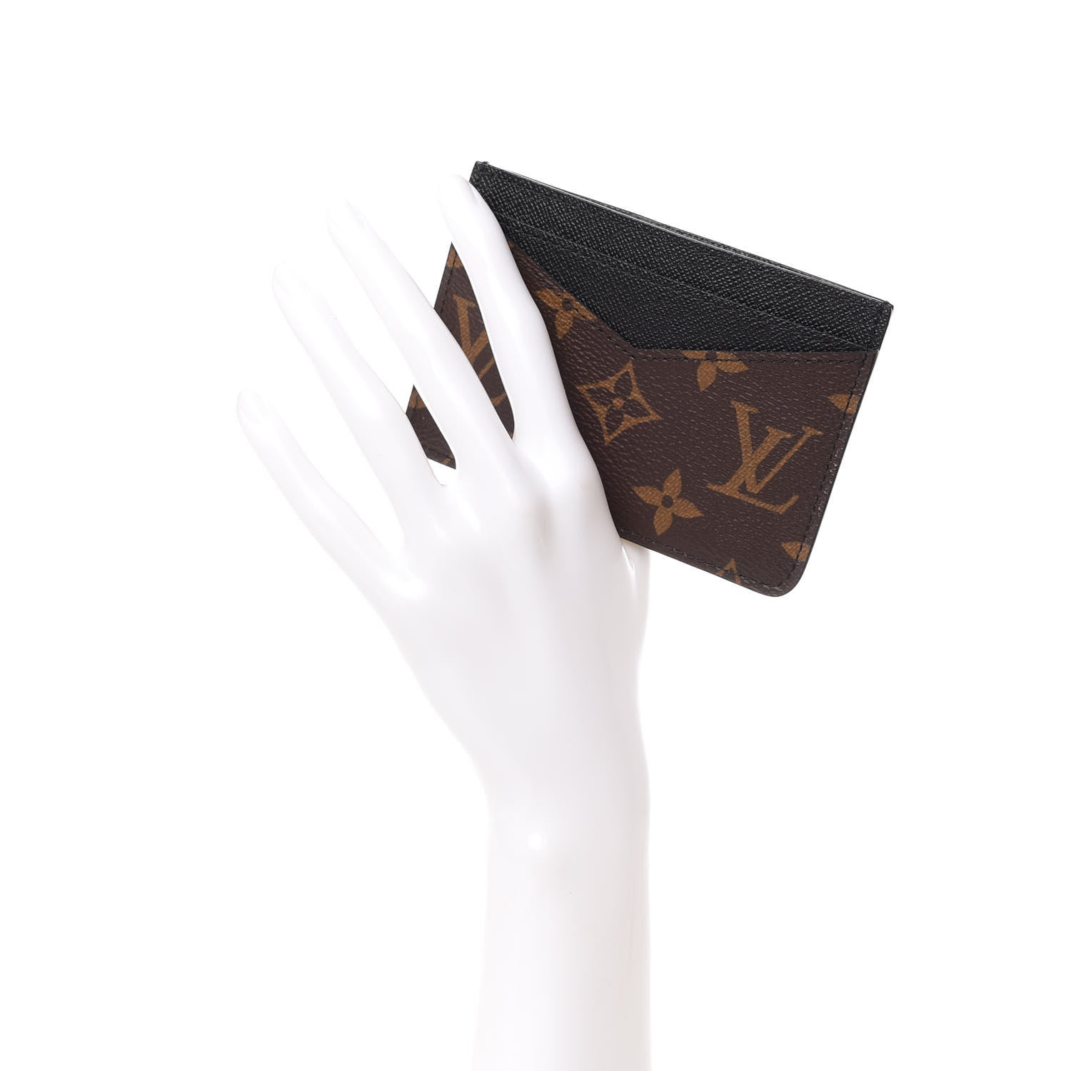 Louis Vuitton Monogram Macassar Neo Porte-Cartes Card Holder 2 of 8