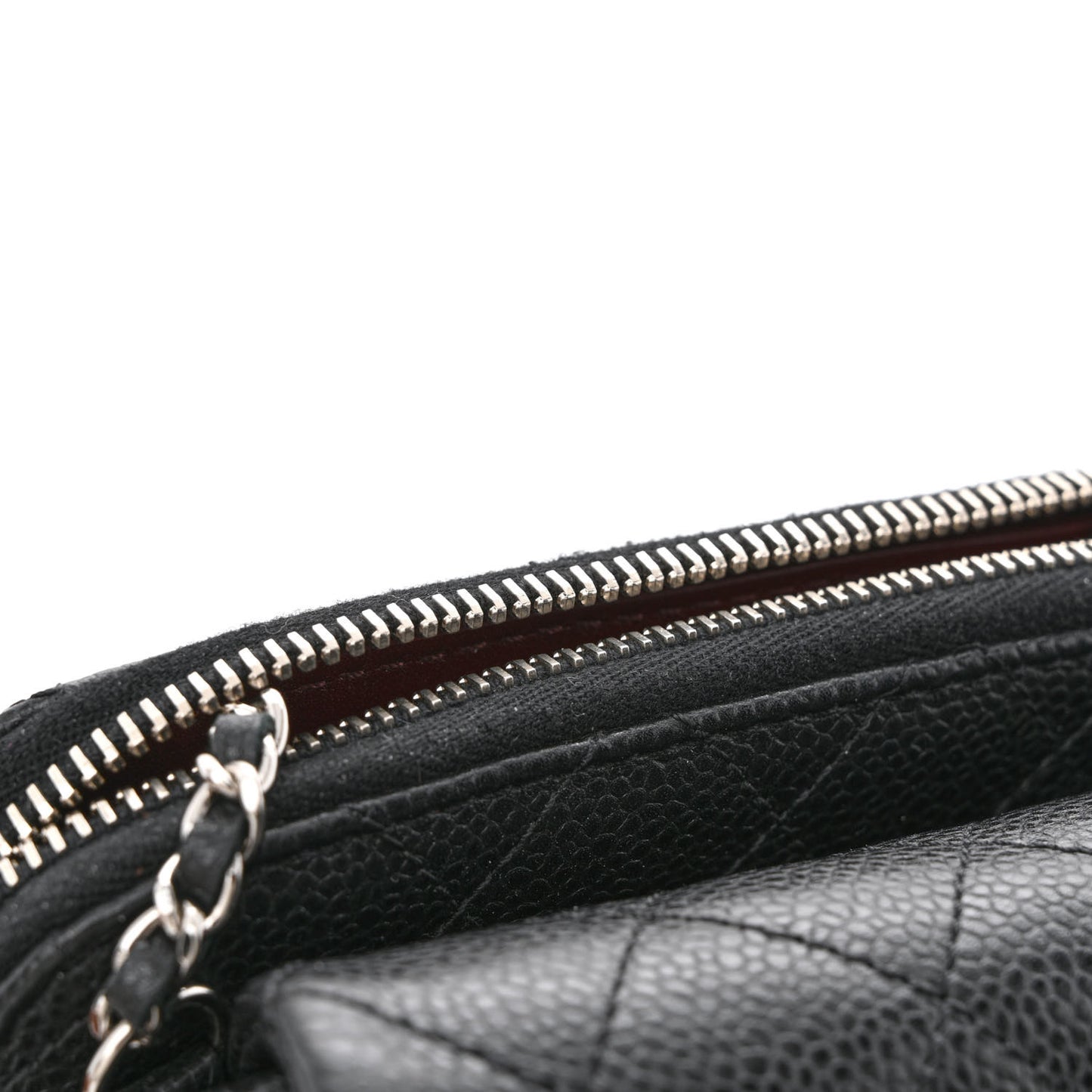 Caviar Quilted New Mini Flap Black