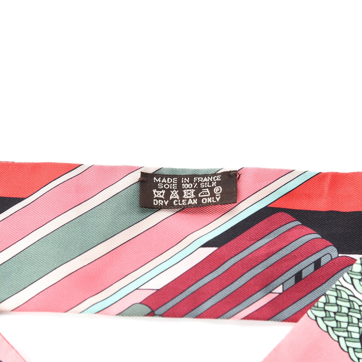 Silk Sangles En Zigzag Twilly