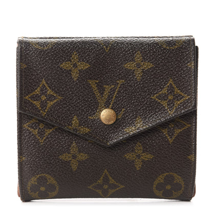Louis Vuitton Monogram Porte-Monnaie Billets Wallet 1 of 13