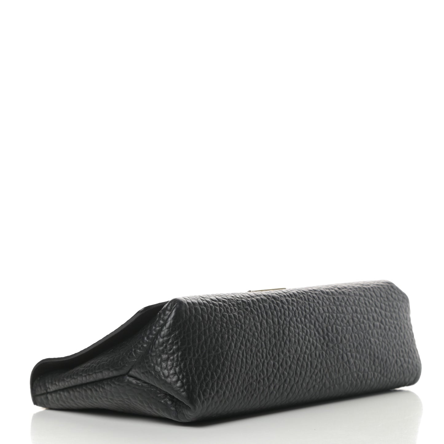 Signature Grain Large Mildenhall Shoulder Bag Black