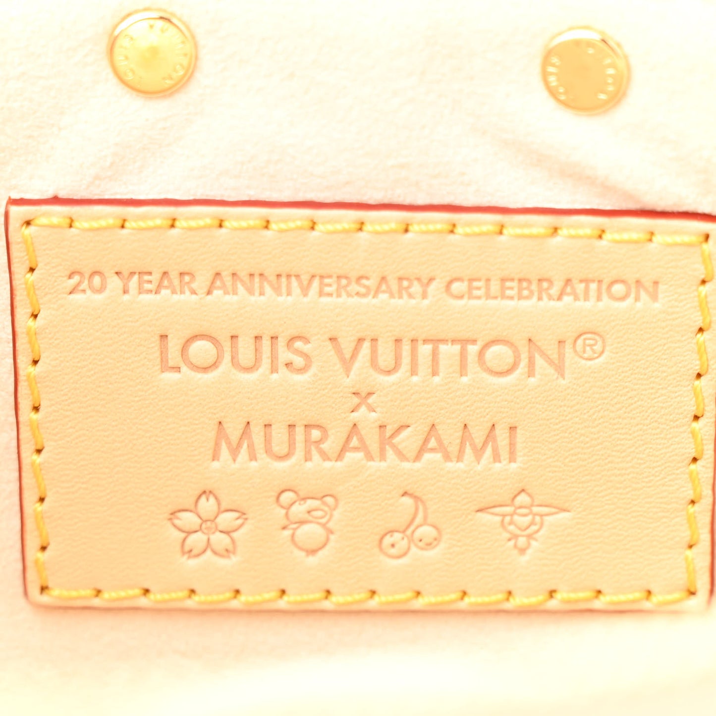 LV X TM Monogram Multicolor Pochette Accessories White