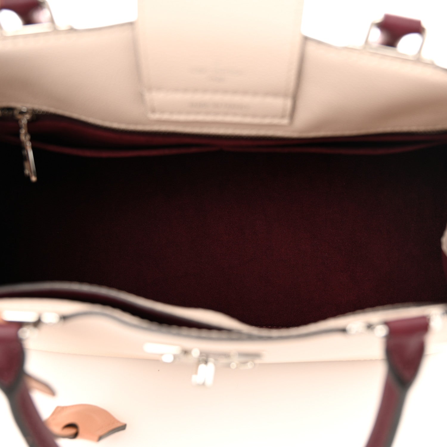 Louis Vuitton Calfskin Lockme Day Rose Silk Quartz Calla 5 of 9