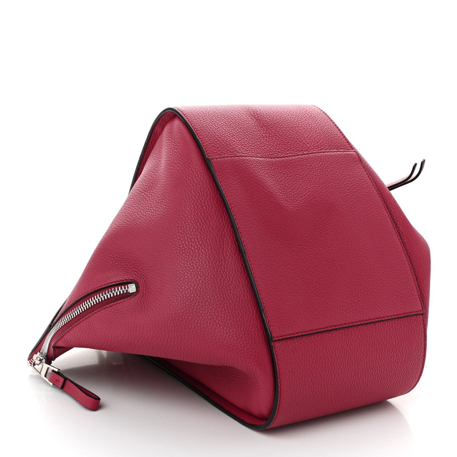 Loewe Grained Calfskin Small Hammock Shoulder Bag Raspberry 4 of 10