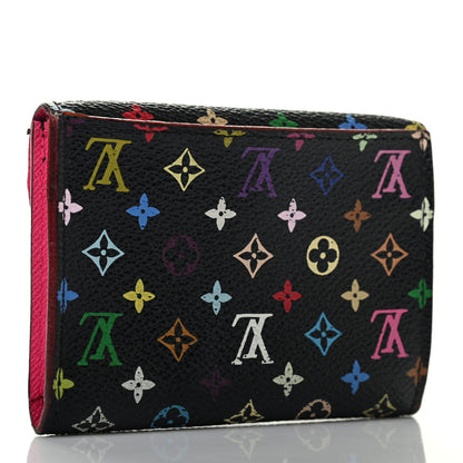 Louis Vuitton Monogram Multicolor Business Card Holder Black Grenade 3 of 10