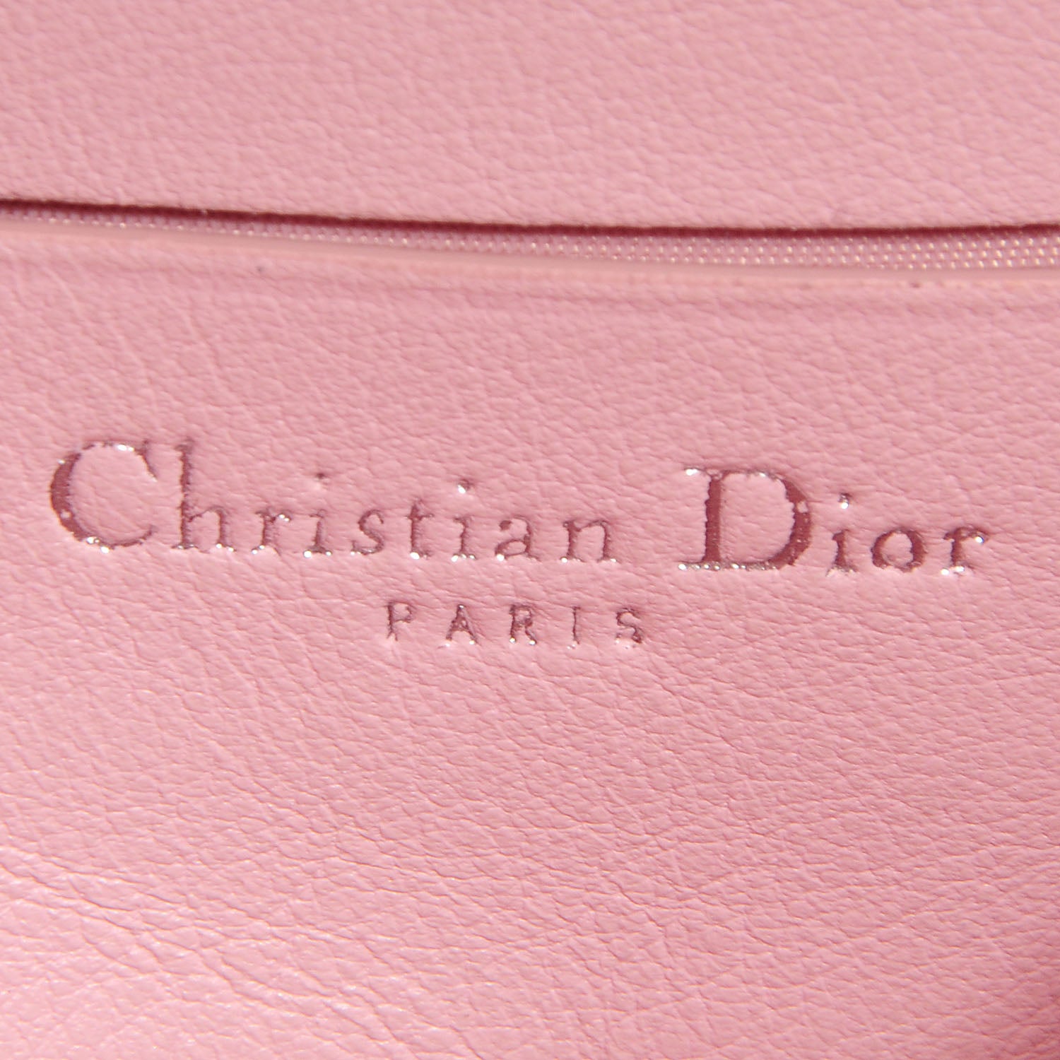 Christian Dior Patent Cannage New Lock Pouch Pale Pink 8 of 8