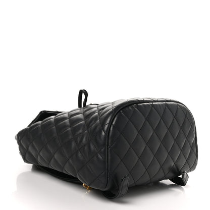 Chanel Lambskin Quilted Small Urban Spirit Backpack Black 4 of 10