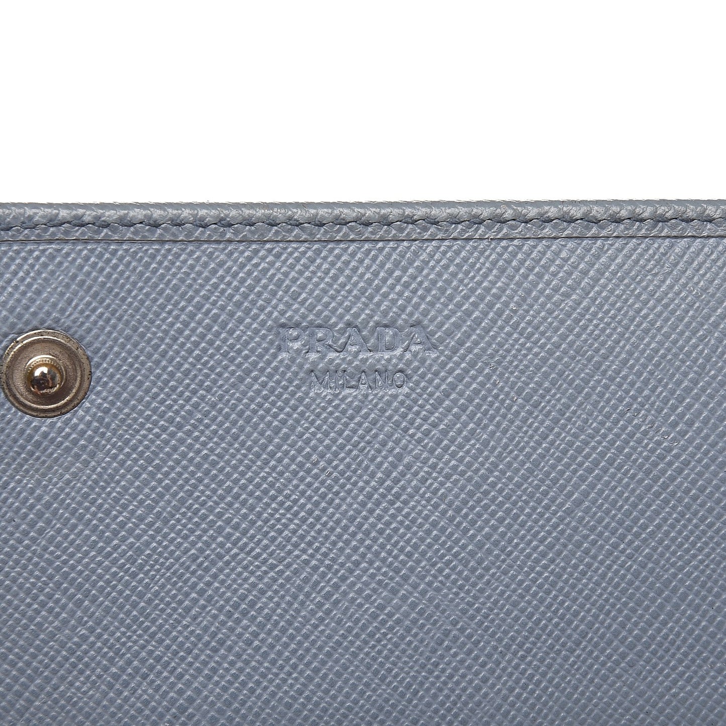 Saffiano Triangle Continental Flap Wallet Pervinca