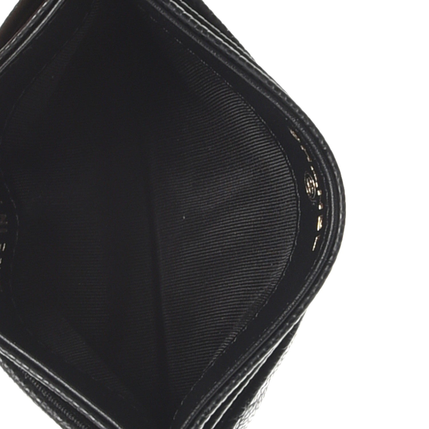 Chanel Caviar Quilted Boy Card Holder Black 5 of 9