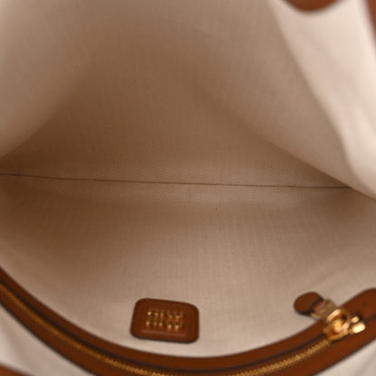 Miu Miu Nappa Patchwork Ivy Bag Cognac 5 of 9
