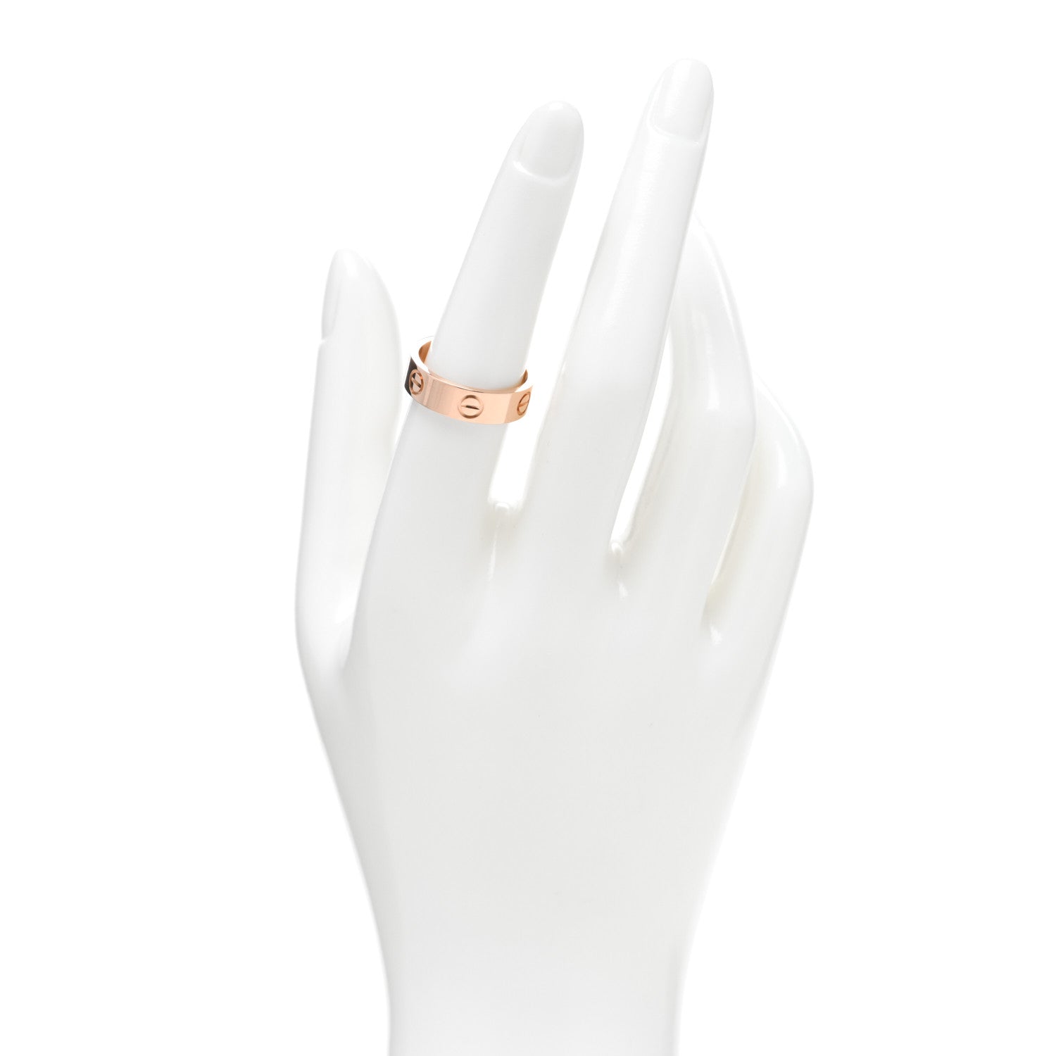 Cartier 18K Pink Gold 5.5mm LOVE Ring 54 7 2 of 5