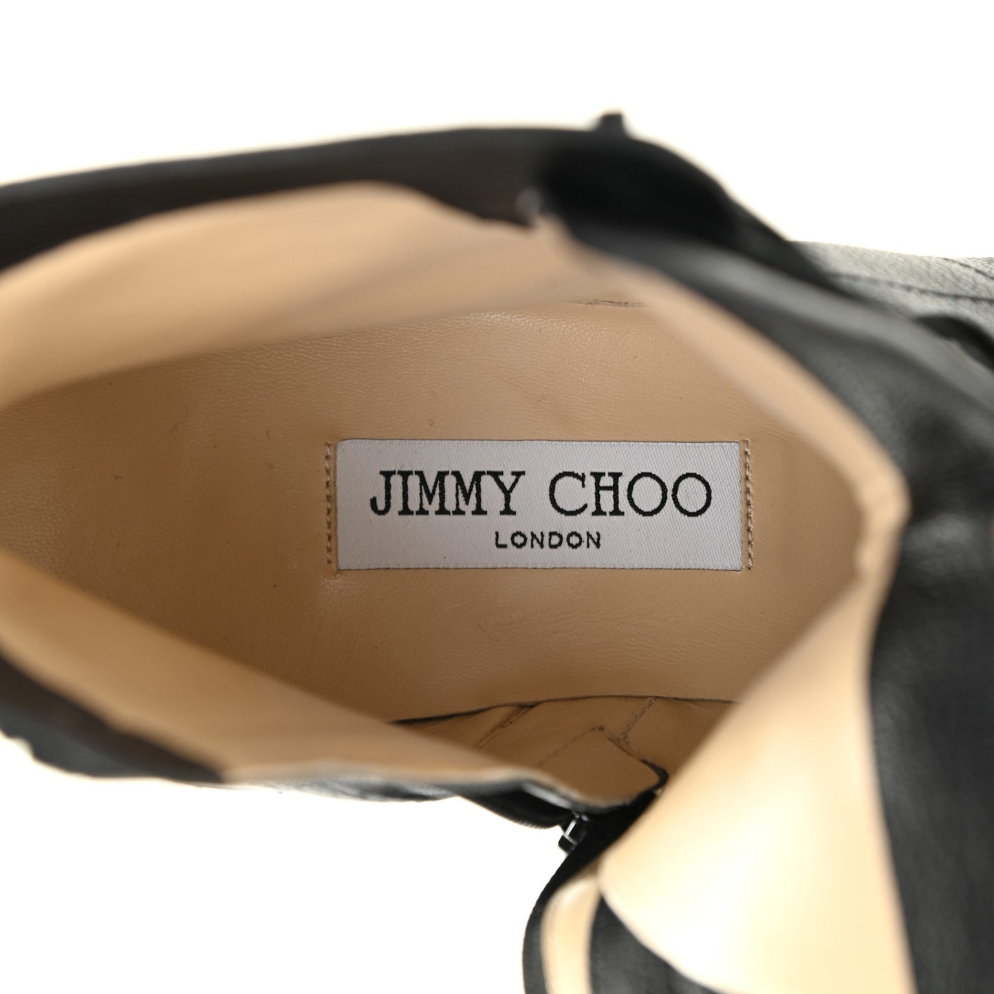 Grainy Calfskin Cruz Flat Ankle Booties 41 Black