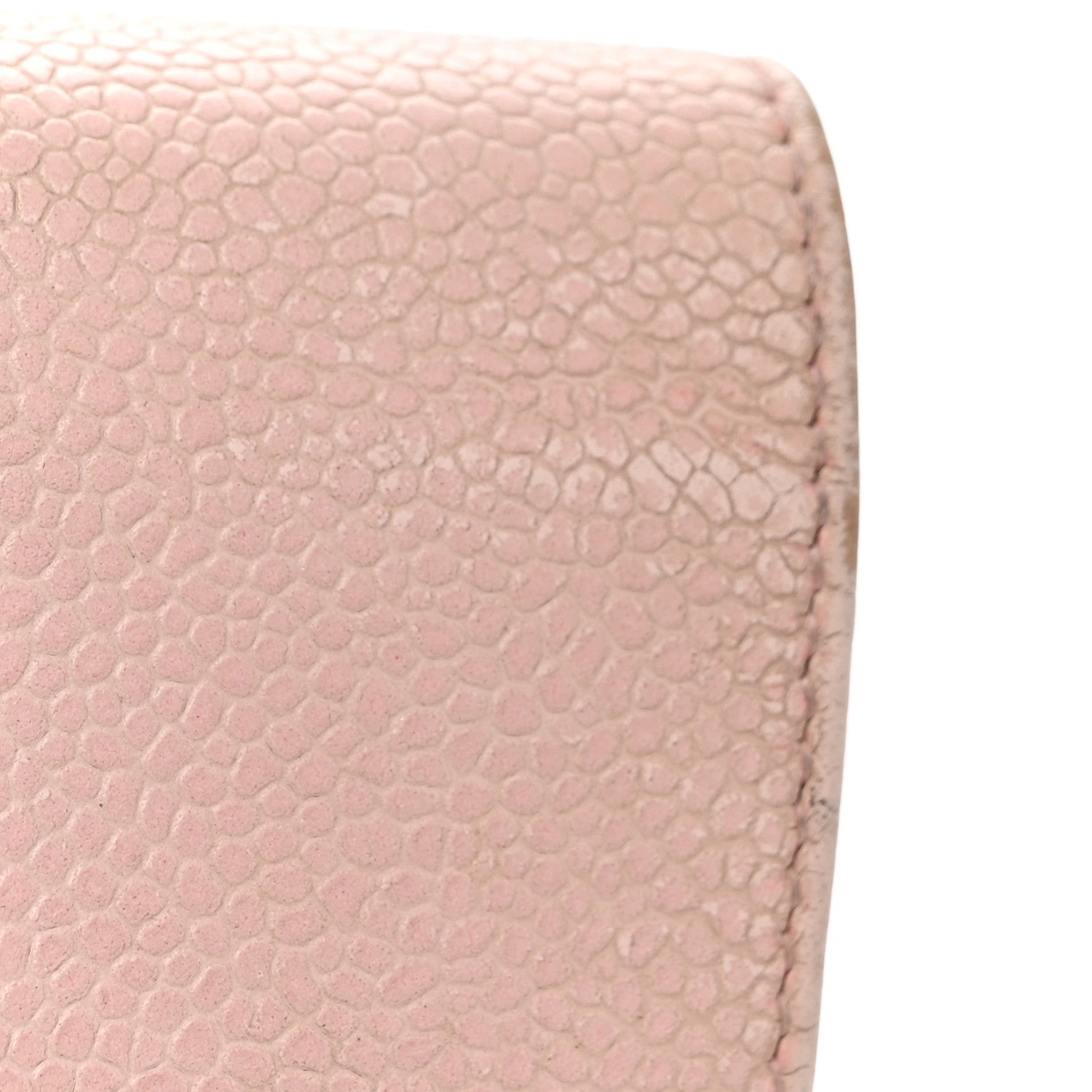 Chanel Caviar Timeless CC Wallet on Chain WOC Pink 12 of 13