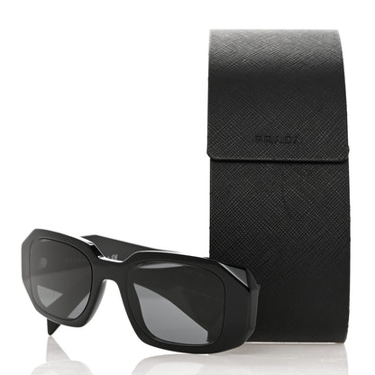 Prada Acetate Symbole Sunglasses SPR 17W Black 8 of 8