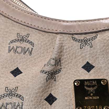 MCM Visetos Hobo Beige 12 of 16