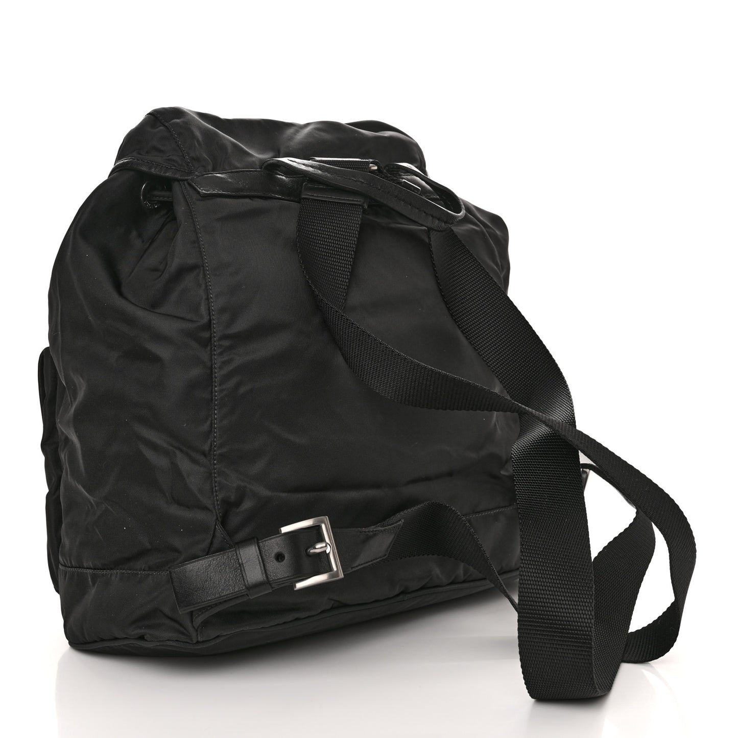 Nylon Vela Medium Backpack Black