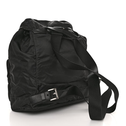 Prada Nylon Vela Medium Backpack Black 3 of 13