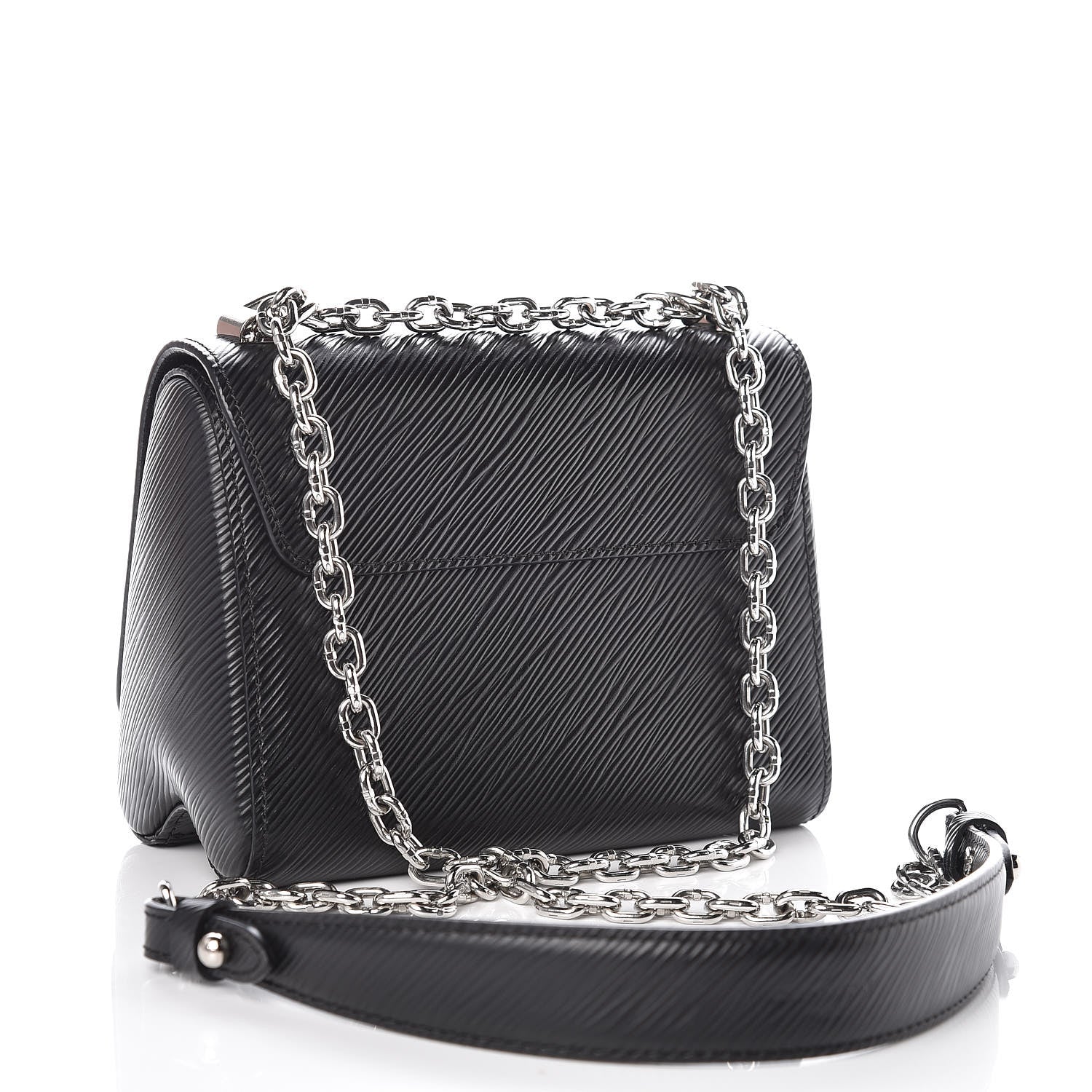 Louis Vuitton Epi Twist Shoulder Bag PM Black 3 of 7