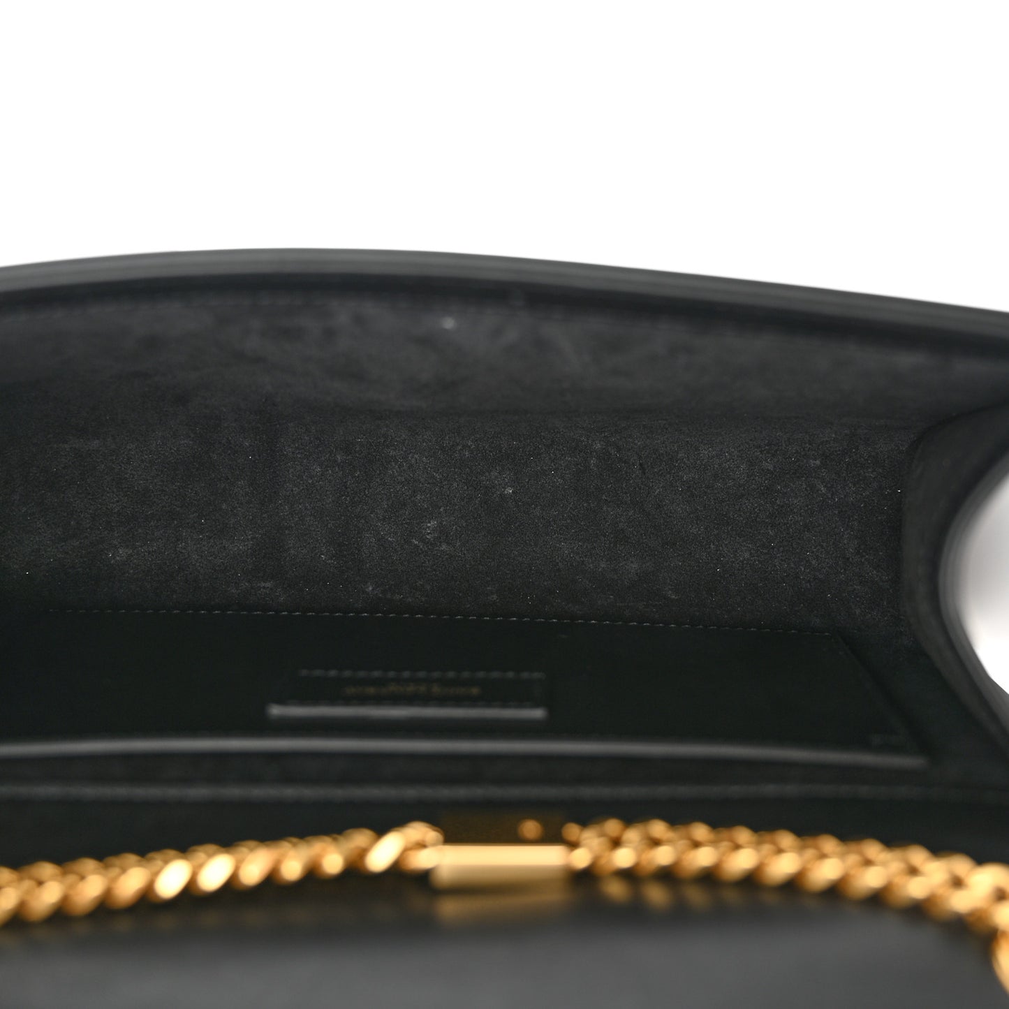 Smooth Calfskin Medium Classic Monogram Kate Tassel Satchel Black