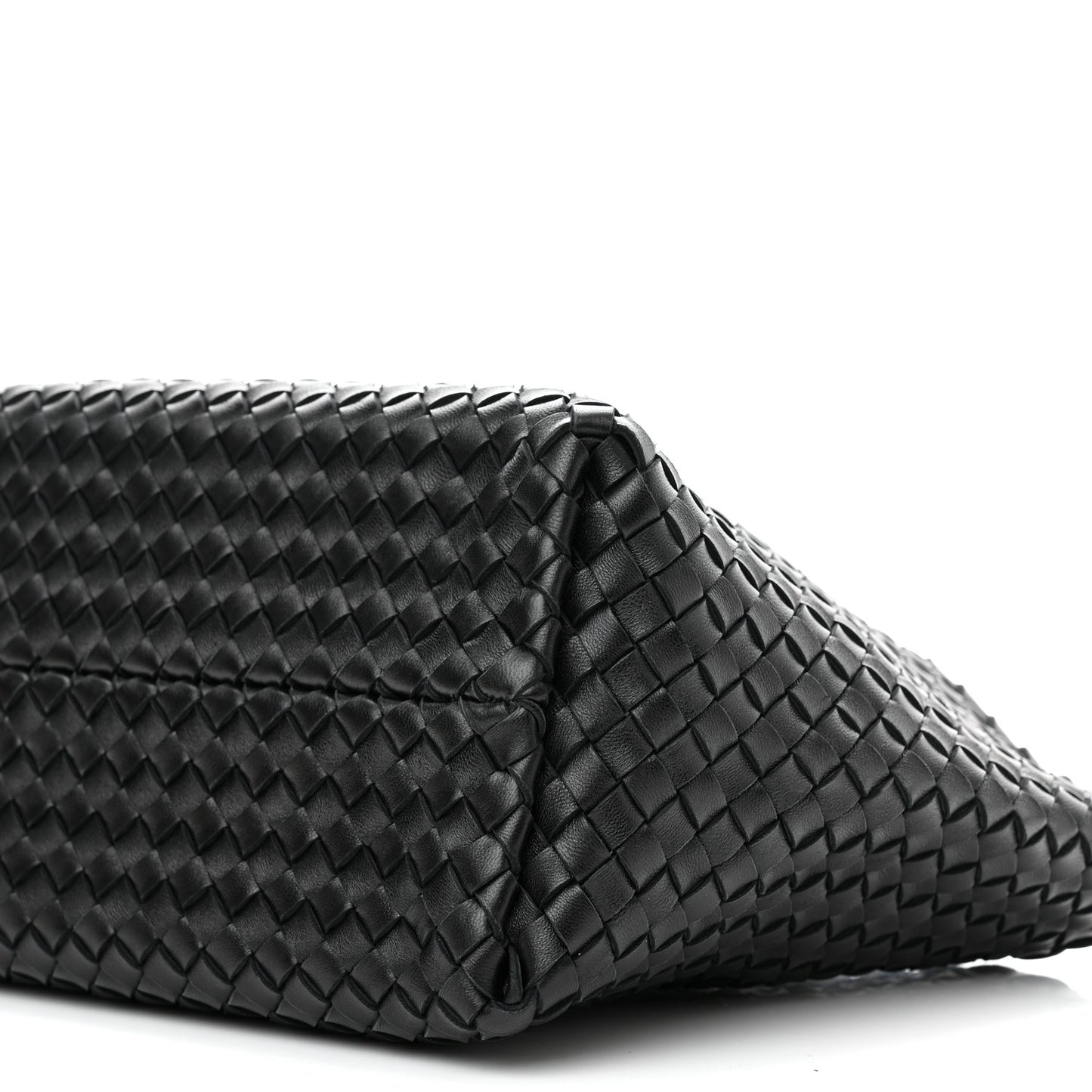 Nappa Intrecciato Small Cabat Black
