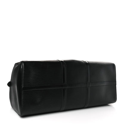 Louis Vuitton Epi Keepall 50 Black 3 of 11