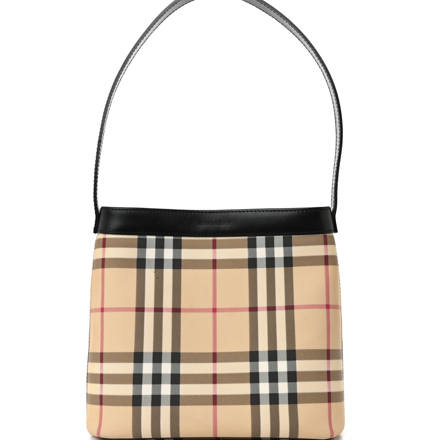 Prorsum House Check Shoulder Bag Black