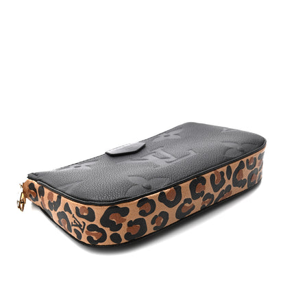 Louis Vuitton Empreinte Monogram Giant Wild At Heart Multi Pochette Accessories Mini Pochette Black 4 of 6