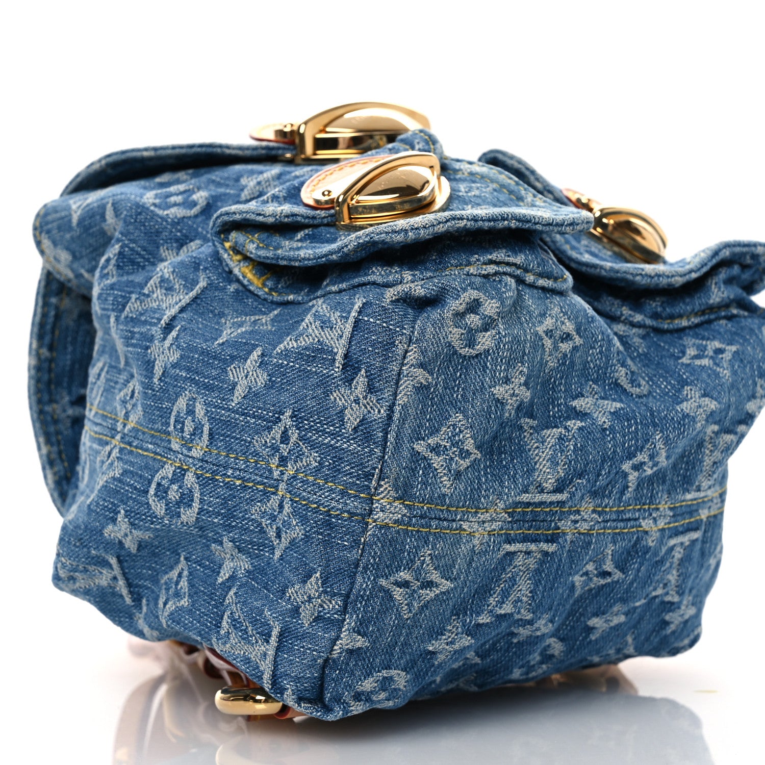 Louis Vuitton Denim Venice Backpack Blue 8 of 11