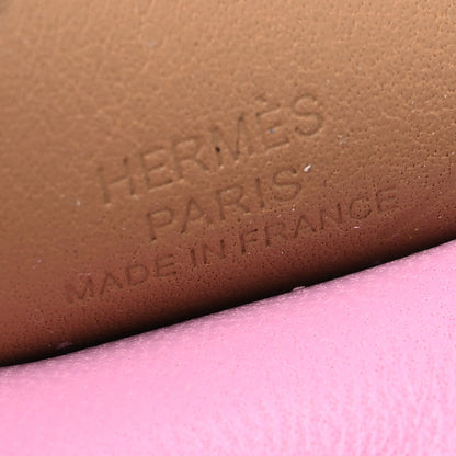 Hermes Milo Lambskin Grigri Rodeo Pegase Horse Bag Charm PM Mauve Sylvestre Craie Chai 3 of 5