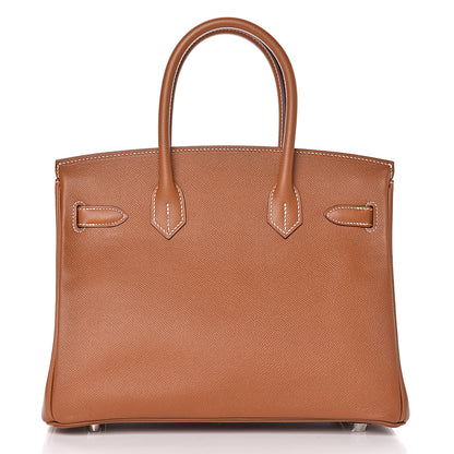 Hermes Epsom Birkin 30 Gold 4 of 40